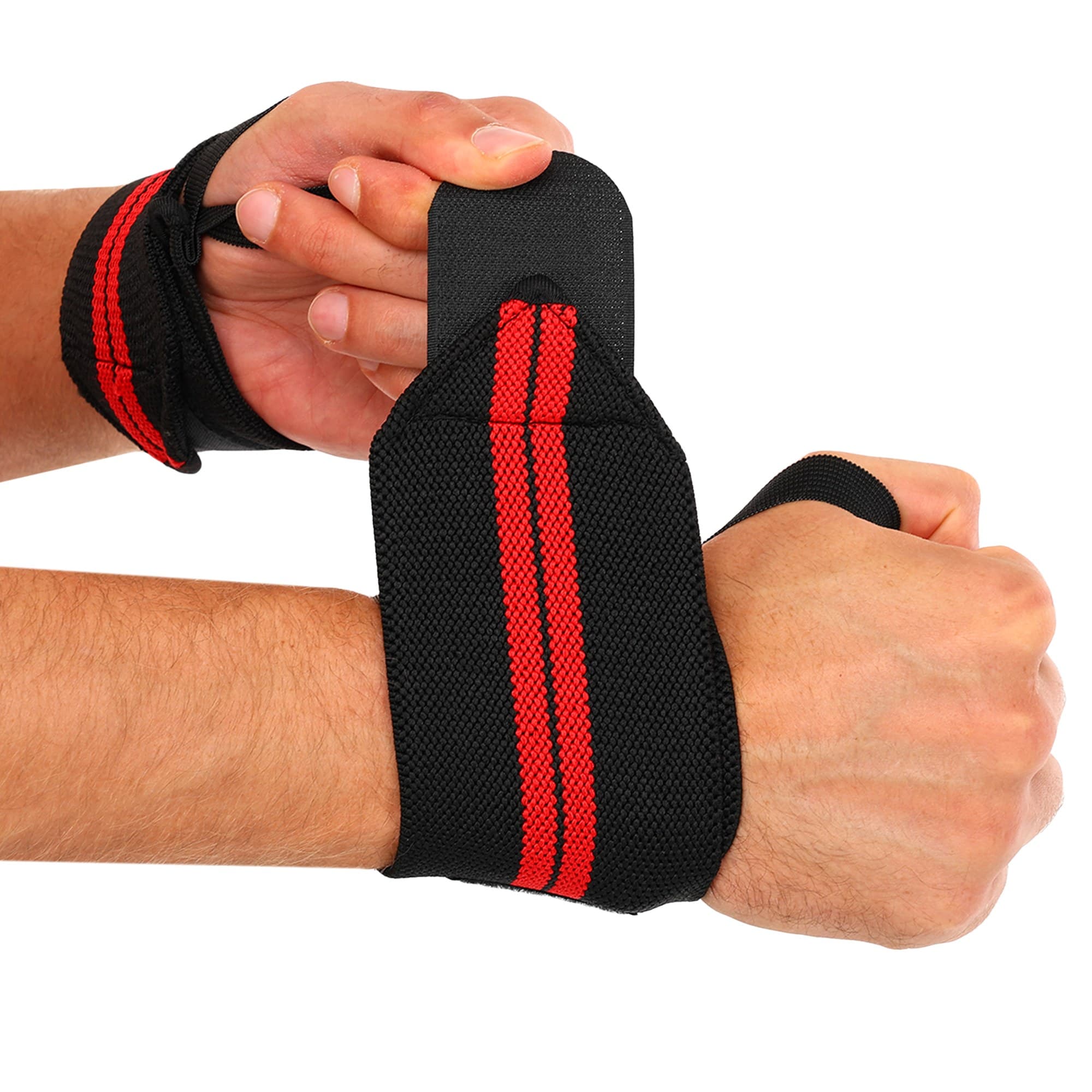Бинти кистьові для жиму STRENGTH WRIST WRAPS EXCEED 8088CA 2штуки чорний