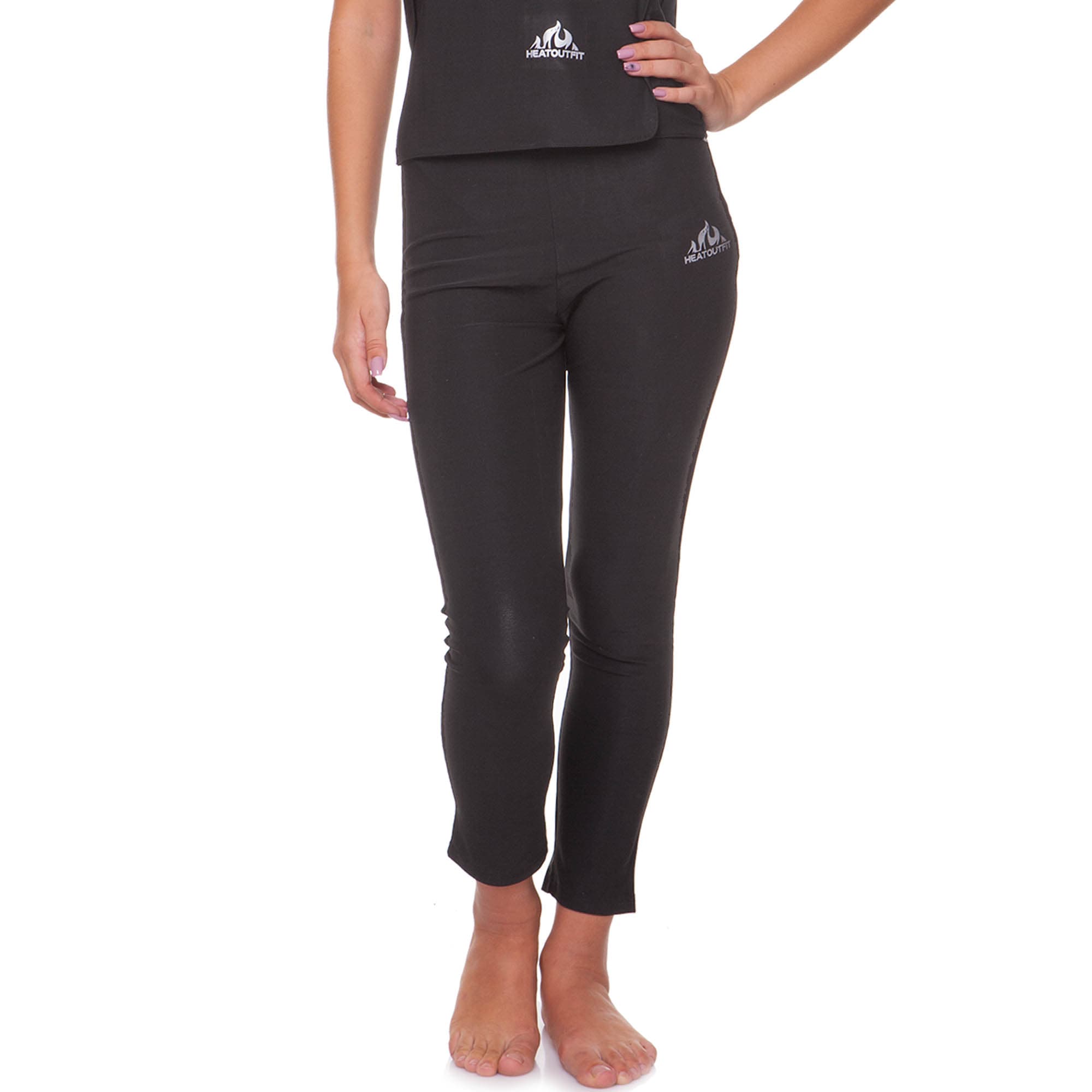 Штани для схуднення з ефектом сауни HEATOUTFIT ST-2147 M-3XL чорний