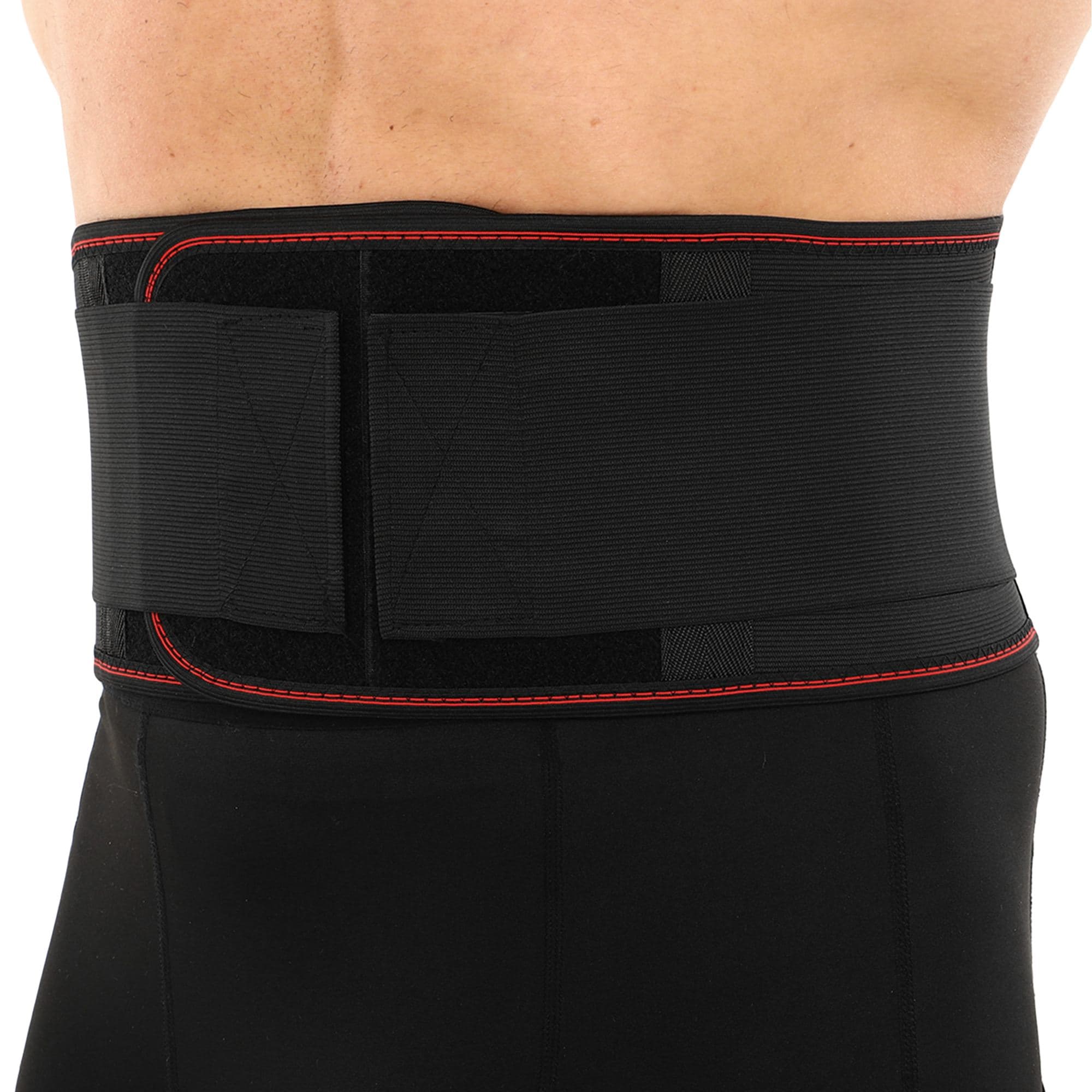 Пояс корсетний для попереку з 5 ребрами жорсткості та магнітними турмаліновими накладками SIBOTE ST-2108B M-XL чорний