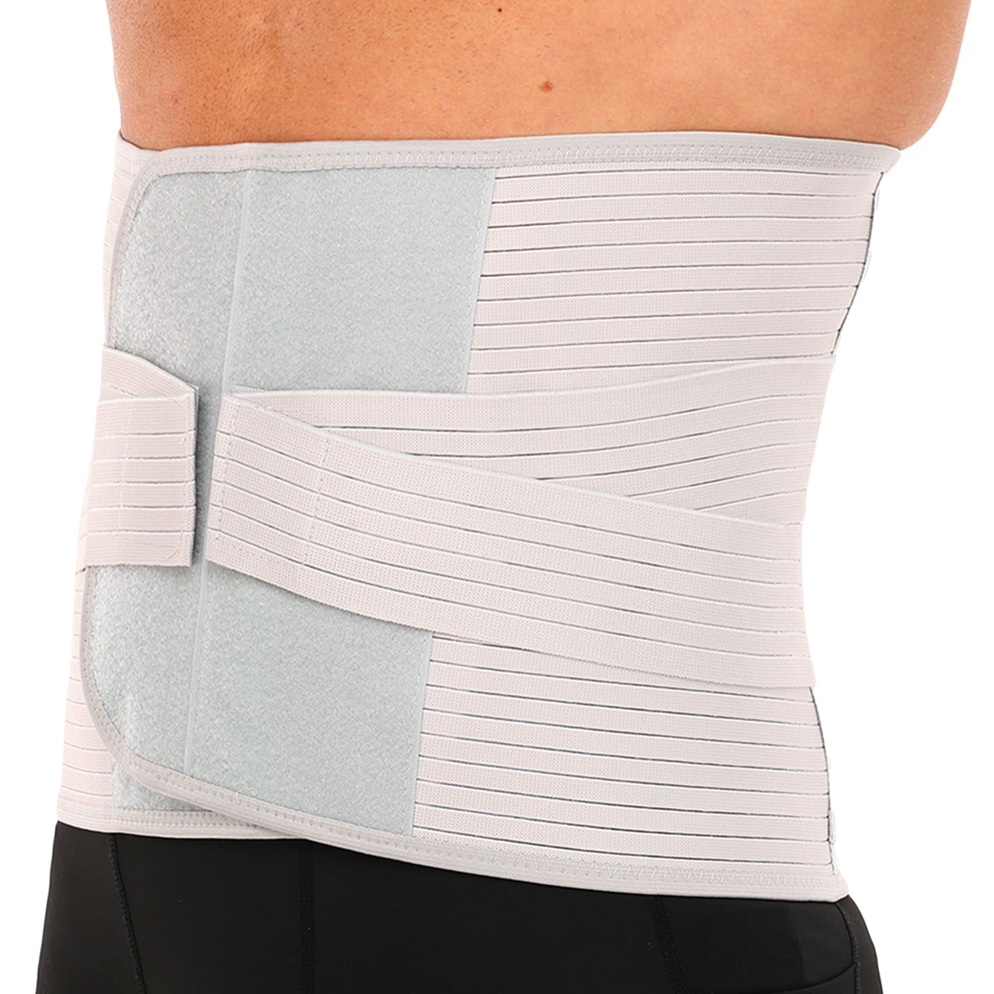 Пояс корсет для підтримки попереку з металевими вставками SIBOTE ST-7262 M-2XL білий