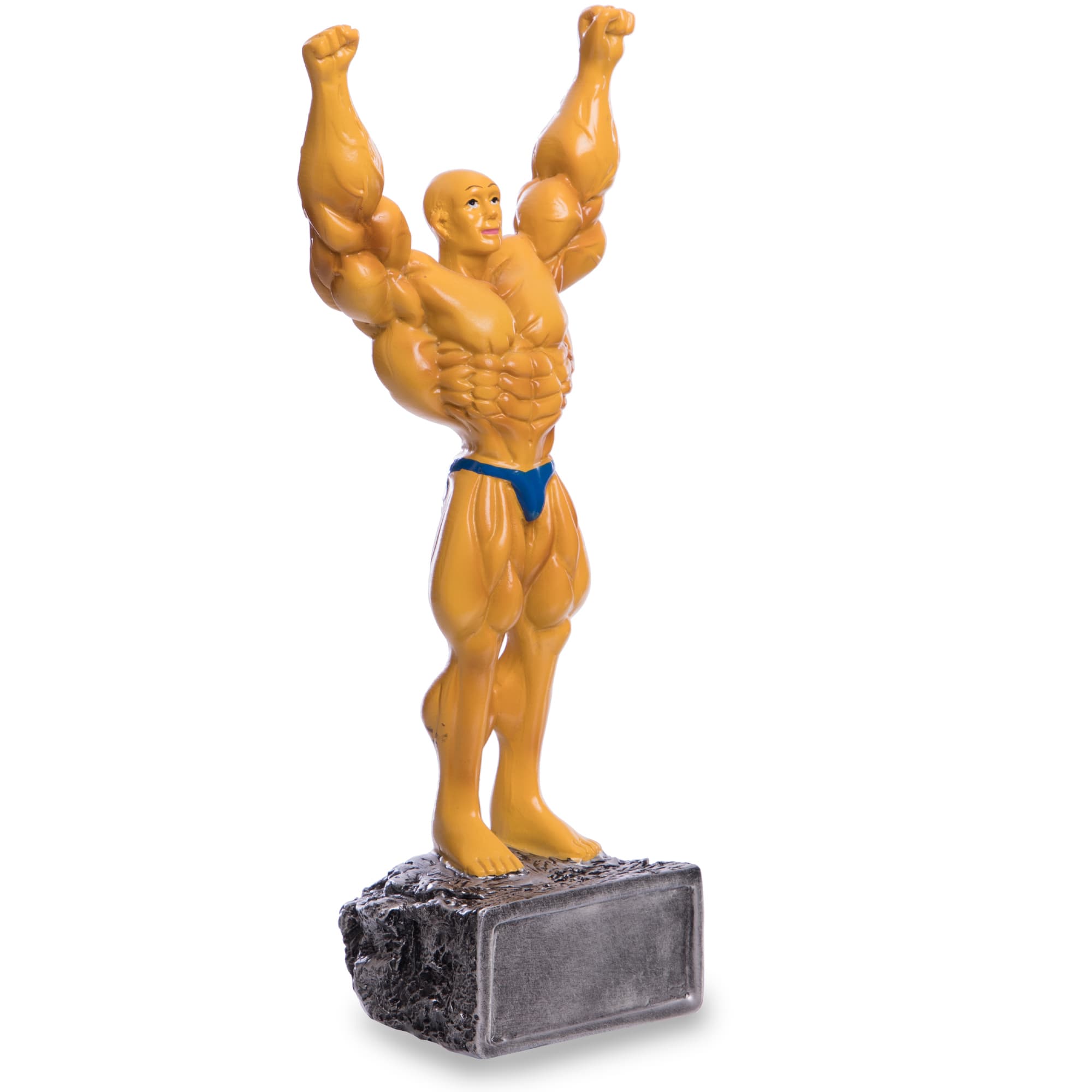 Статуетка нагородна спортивна Бодібілдер SP-Sport HX4236-A8 розмір 28х8х11см