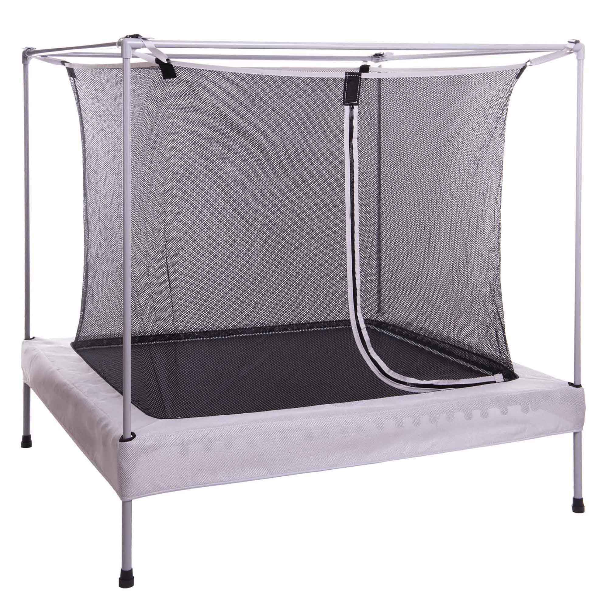 Батут-манеж дитячий із захисною сіткою прямокутний FI-2902 140см