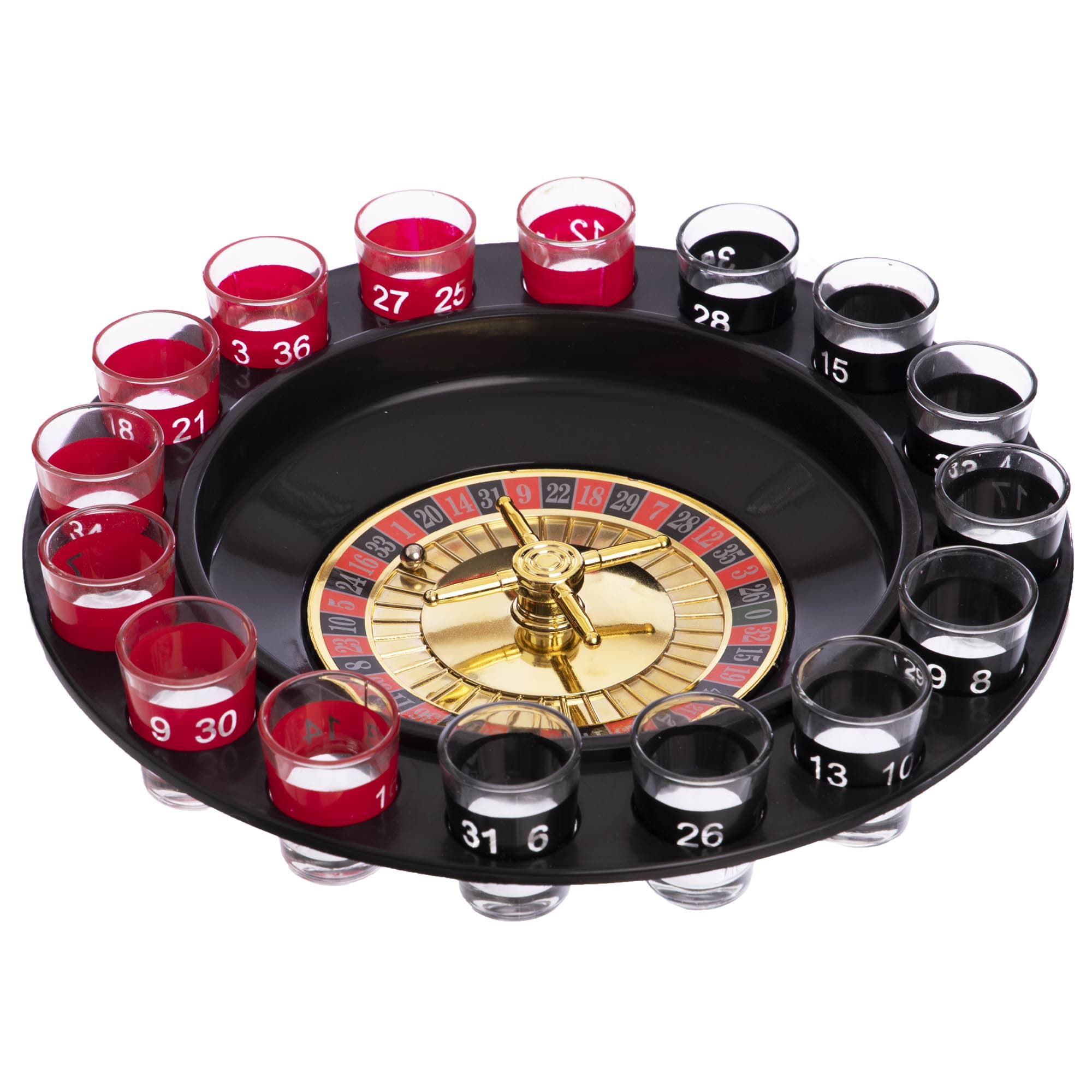 Настільна гра «П'яна рулетка» алко рулетка Drinking Roulette Set SP-Sport GB066-P 16 стопок