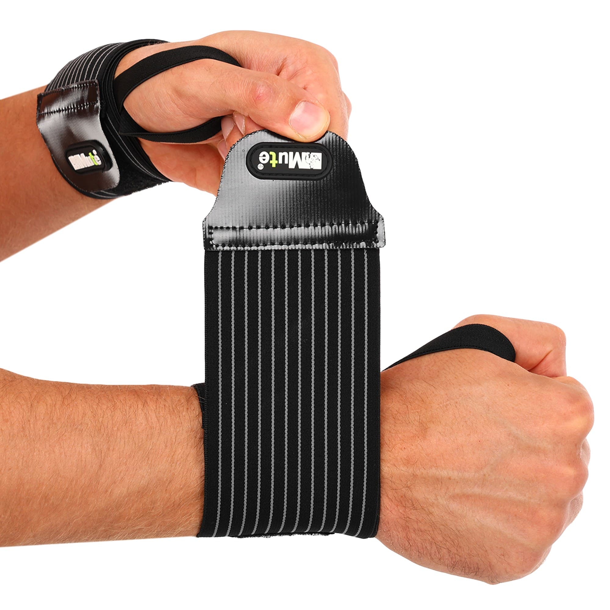 Бинти кистьові для жиму STRENGTH WRIST WRAPS MUTE 9002 2штуки чорний