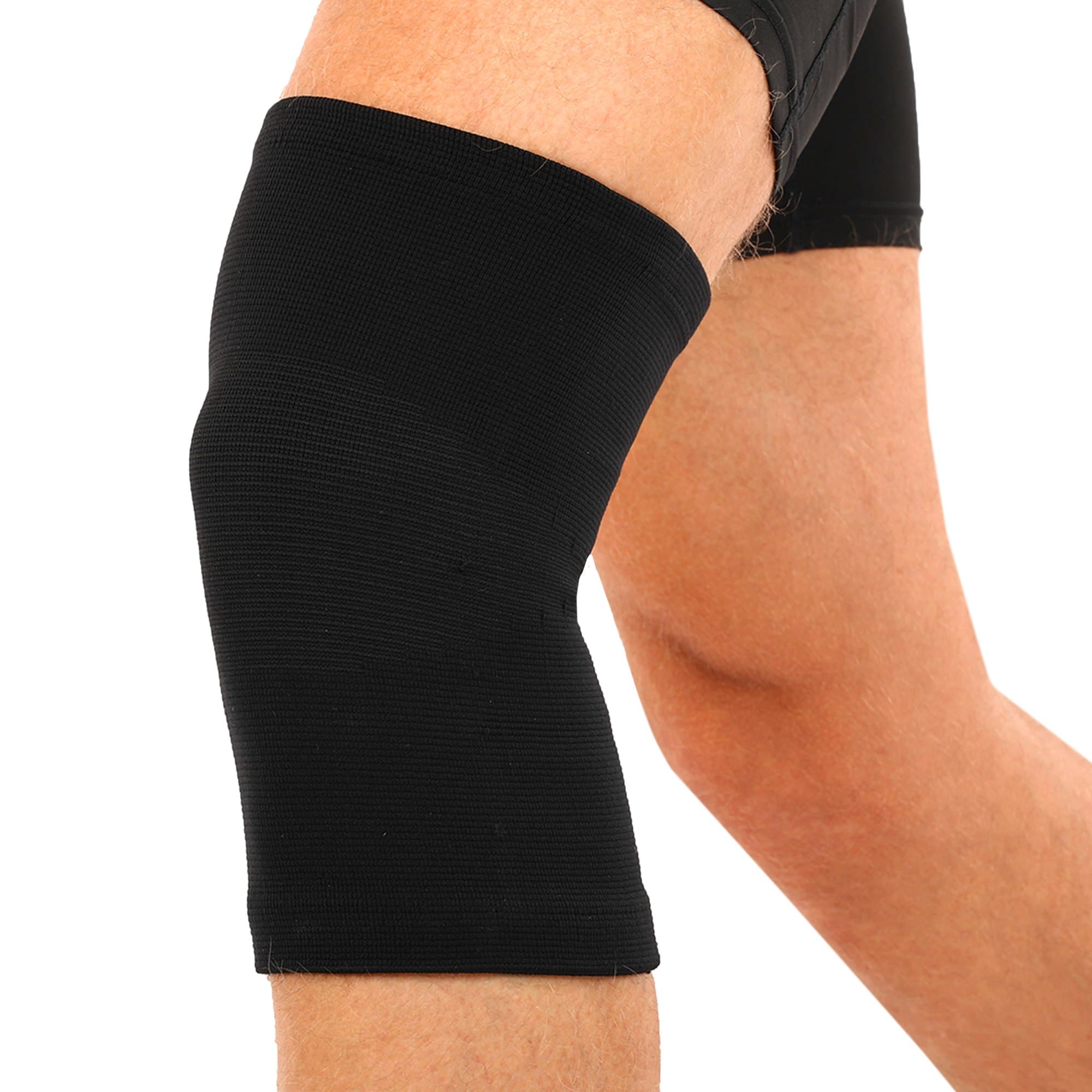 Наколінник спортивний еластичний компресійний MUTE 9060 S-L 1шт чорний