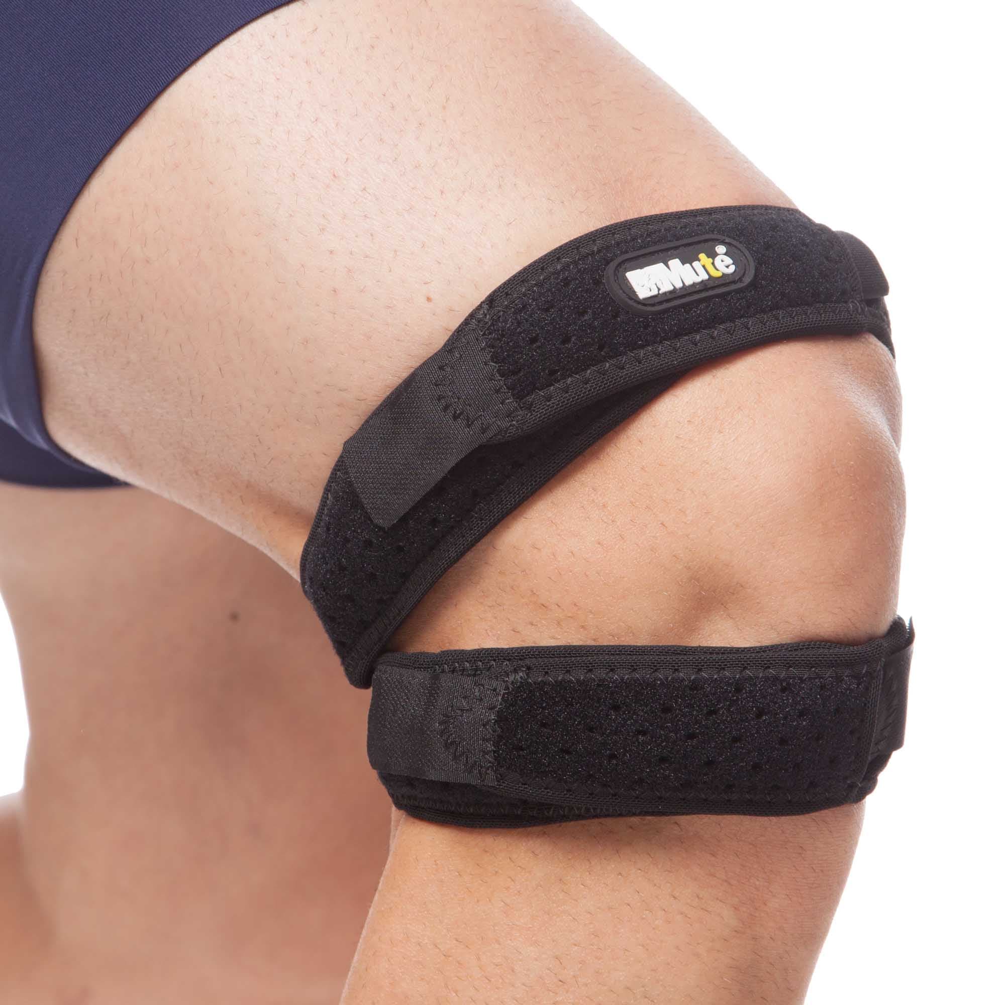 Накладка під коліно пателлярний бандаж MUTE 9006 1шт чорний