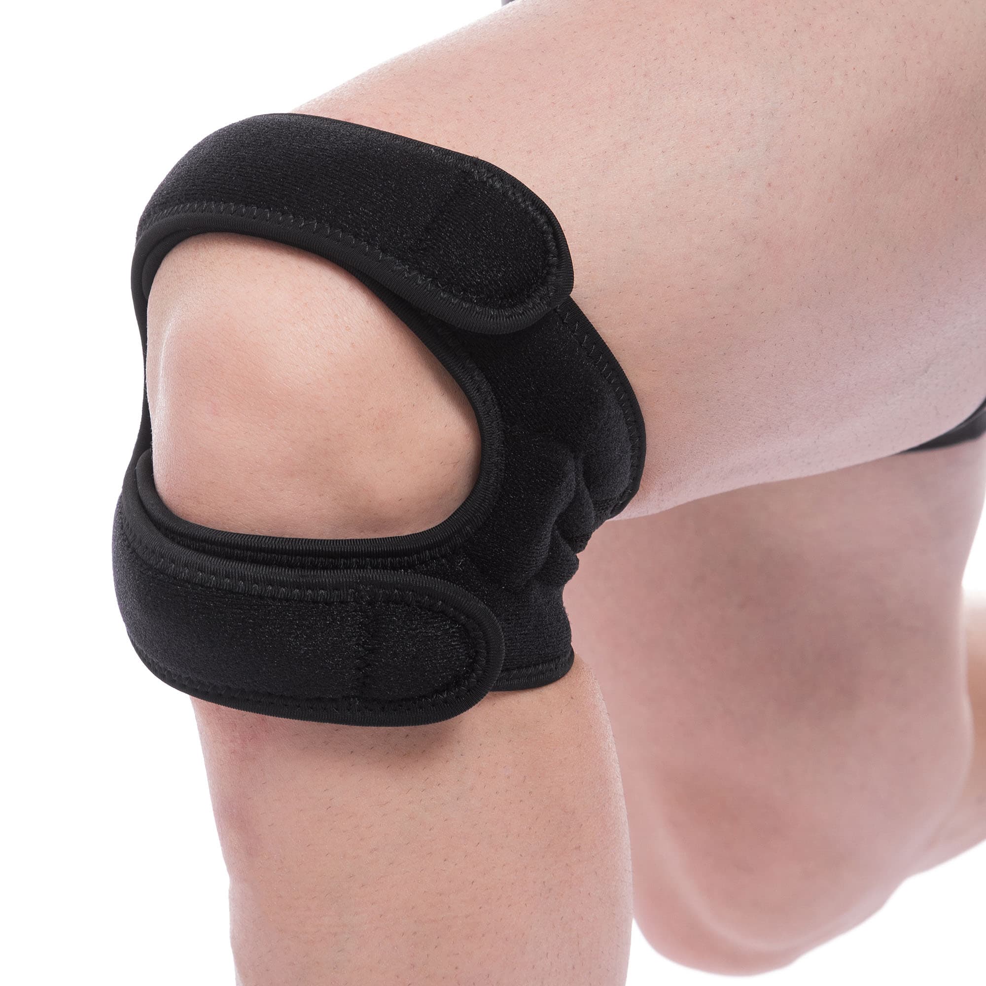 Накладка під коліно пателярний бандаж MUTE MT-9108 1шт чорний
