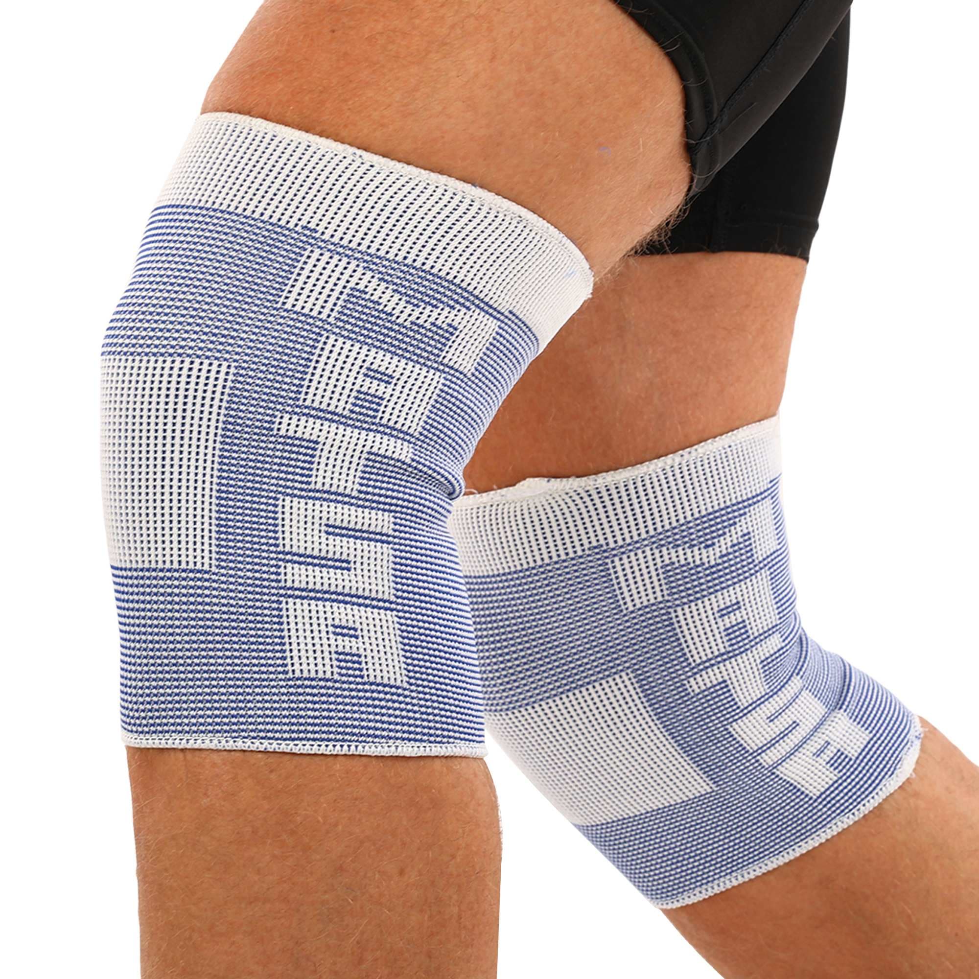 Наколінники спортивні еластичні компресійні MATSA MA-0026 M-L 2шт кольори в асортименті