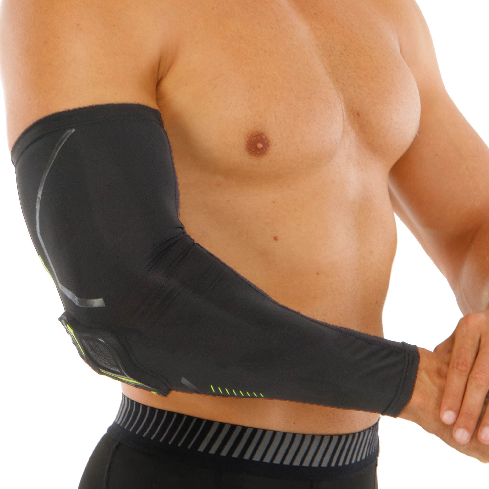 Рукав спортивний компресійний нарукавник із захистом SP-Sport HB-021 розмір S-XL 1шт кольори в асортименті