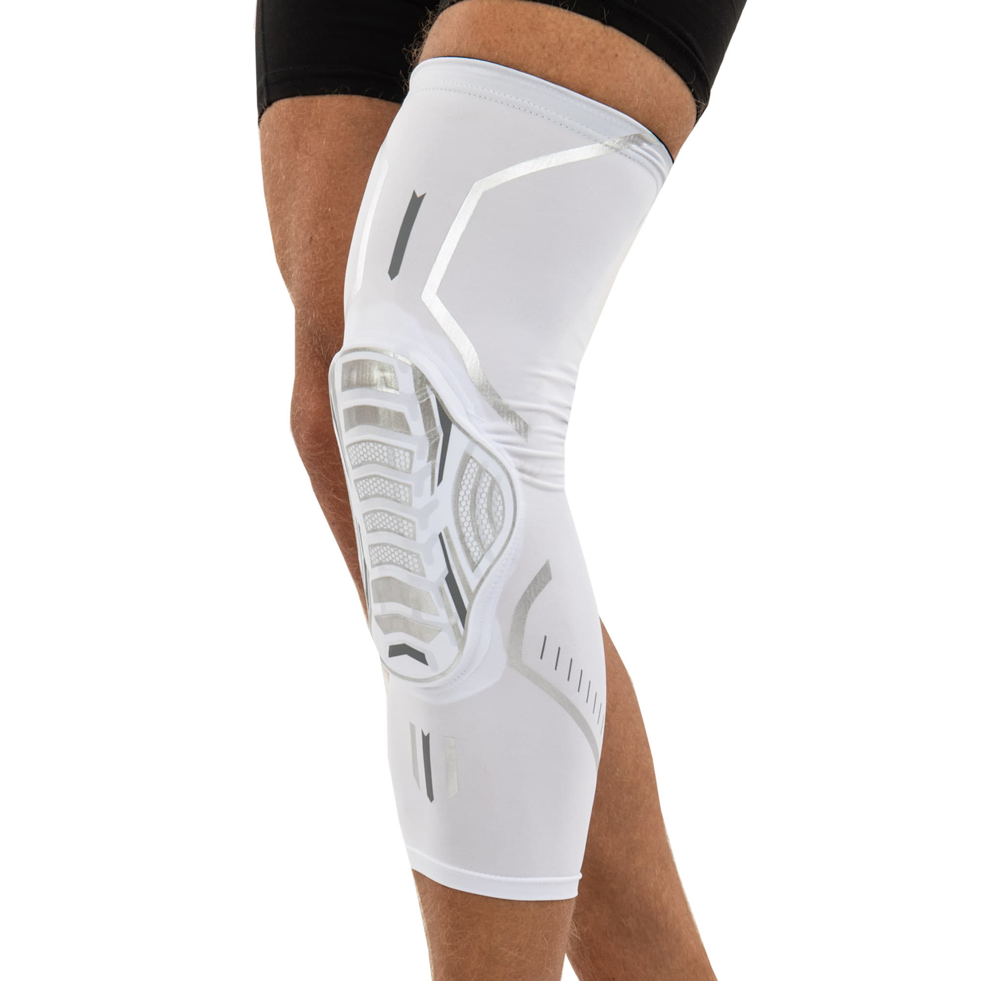 Наколінник баскетбольний довгий компресійний із захисними накладками SP-Sport HX-080 S-XL 1шт кольори в асортименті