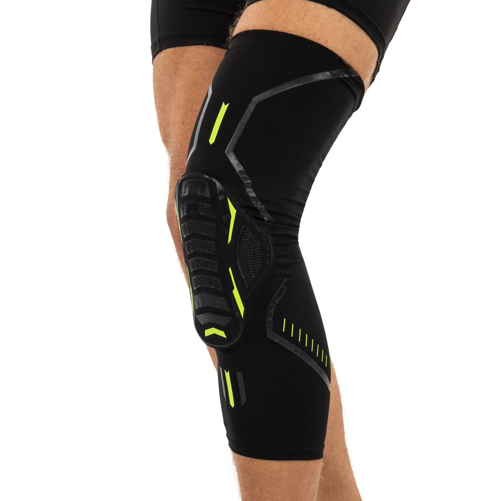 Наколінник баскетбольний довгий компресійний із захисними накладками SP-Sport HX-080 S-XL 1шт кольори в асортименті