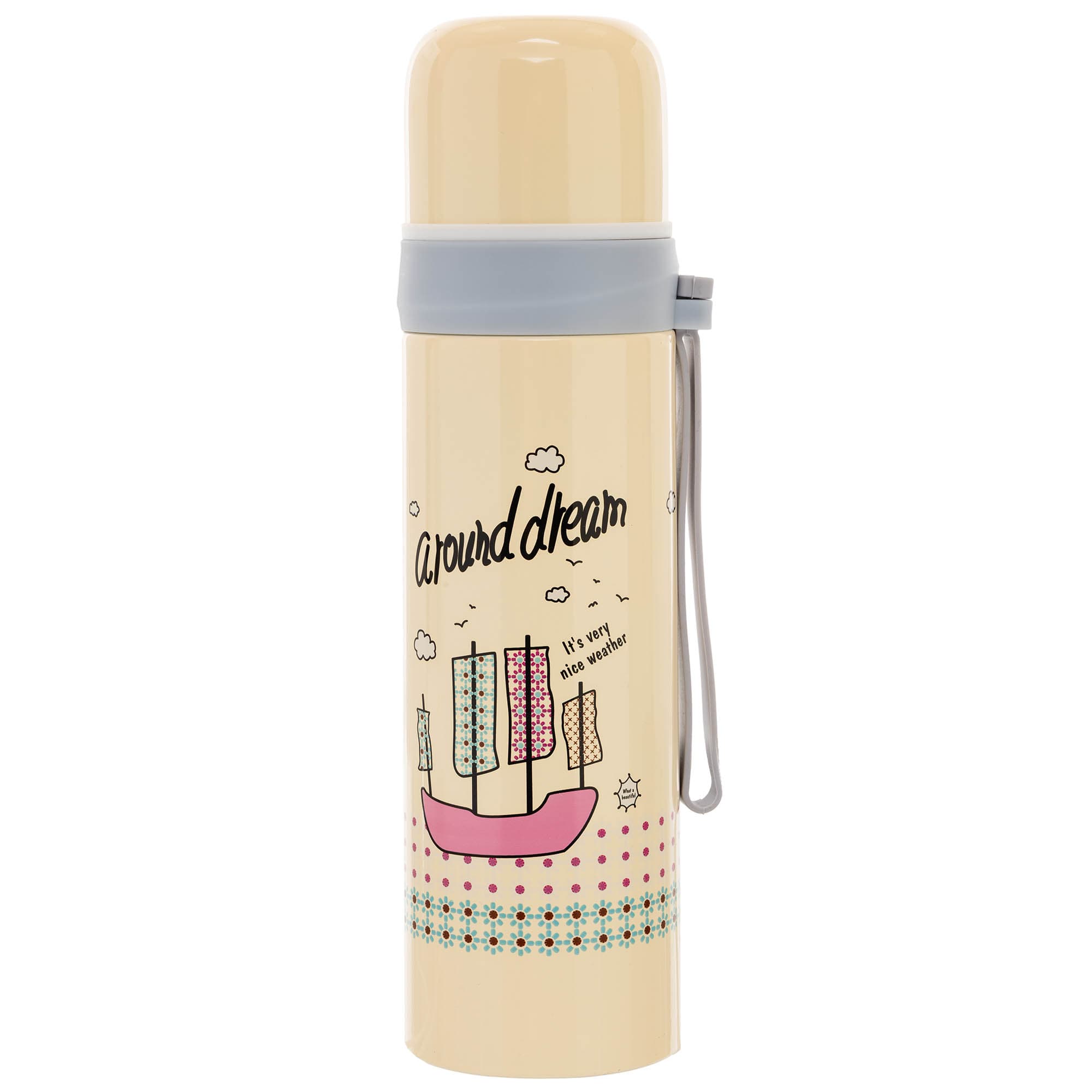 Термос сталевий маленький A round dream SP-Sport 2365 500мл кольори в асортименті