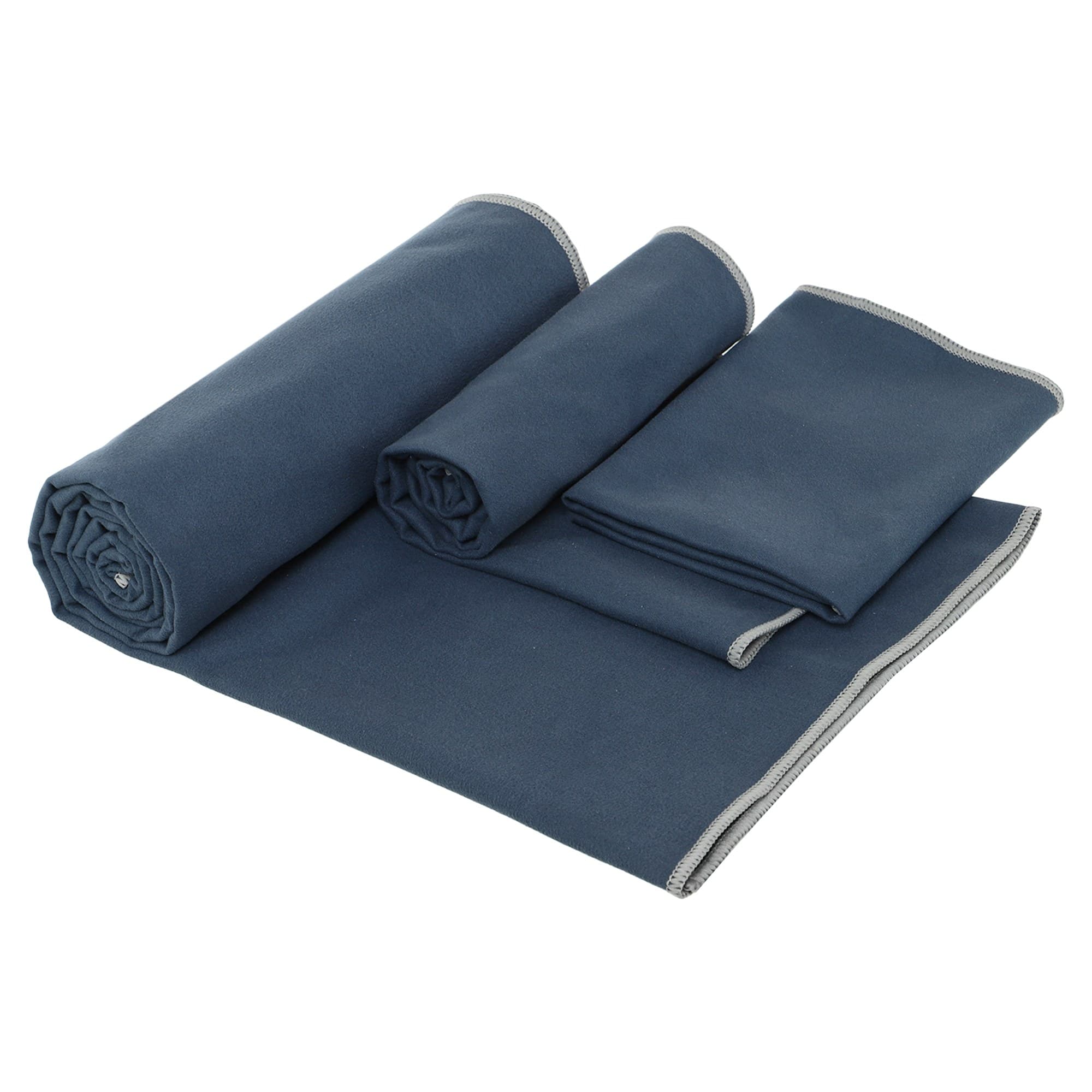 Комплект рушників для пляжу та басейну з мікрофібри BEACH TOWEL T-PPT 3шт кольори в асортименті