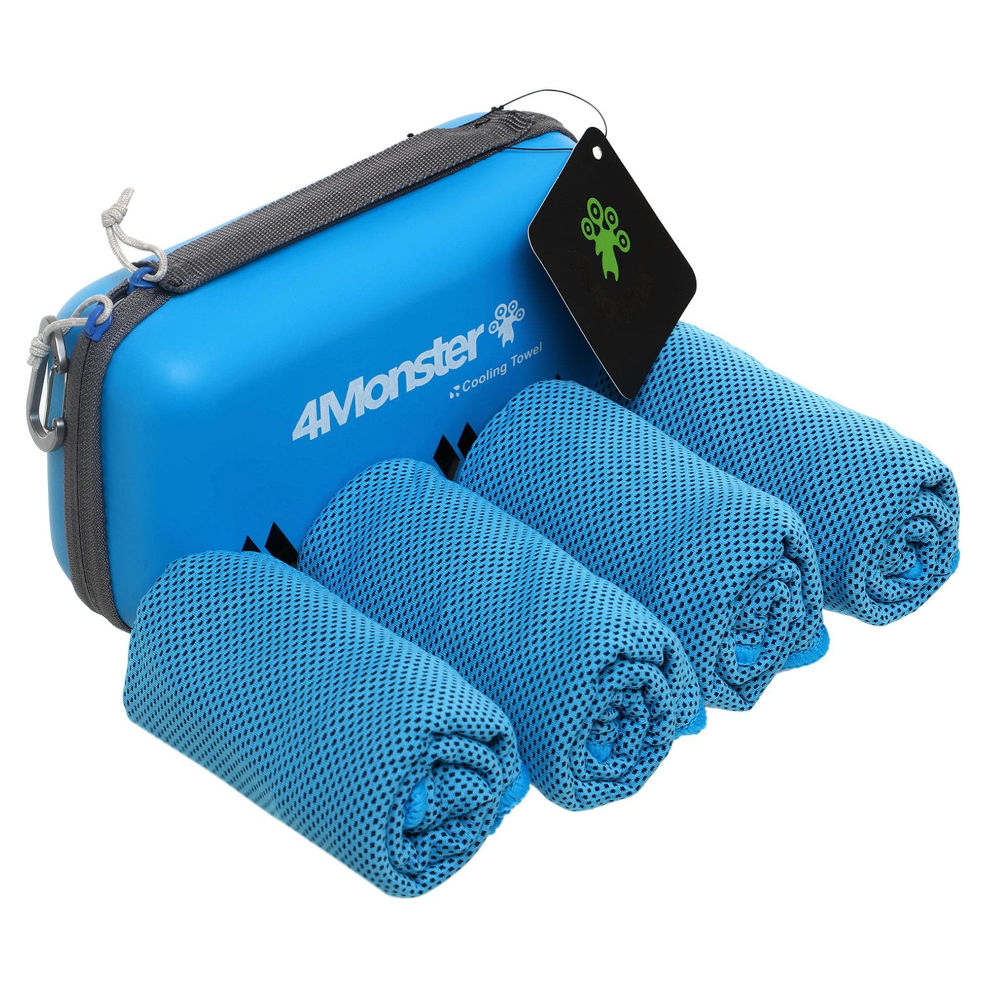 Комплект рушників спортивних охолоджуючих COOLING TOWEL 4Monster B-ECT 4шт кольори в асортименті