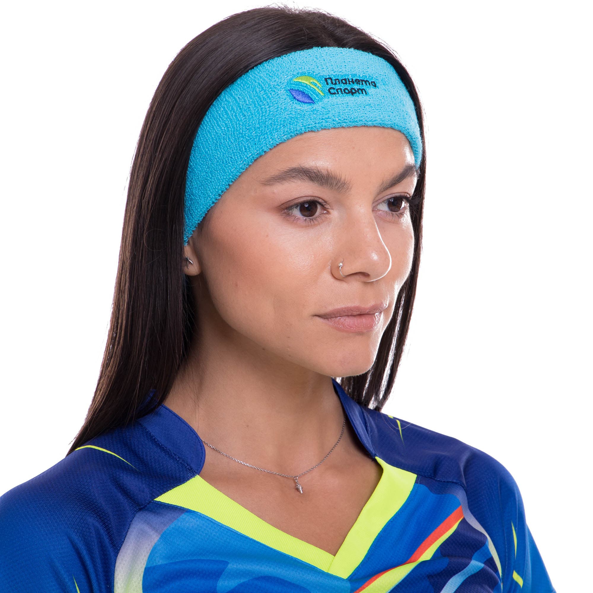 Пов'язка спортивна махрова на голову від поту ПЛАНЕТА СПОРТ SP-Sport BC-2973 кольори в асортименті