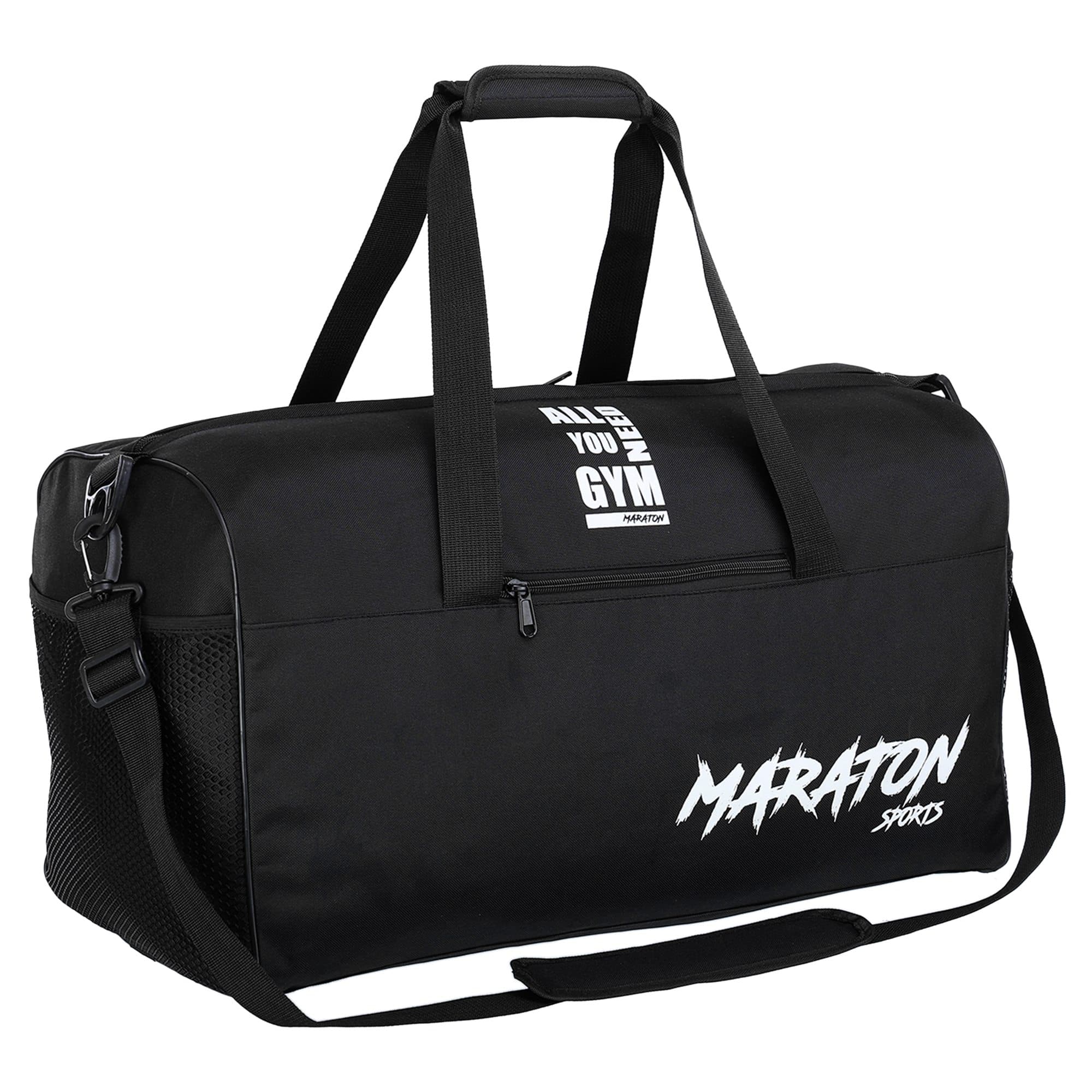 Сумка спортивна MARATON GA-9479 56x28x29см чорний