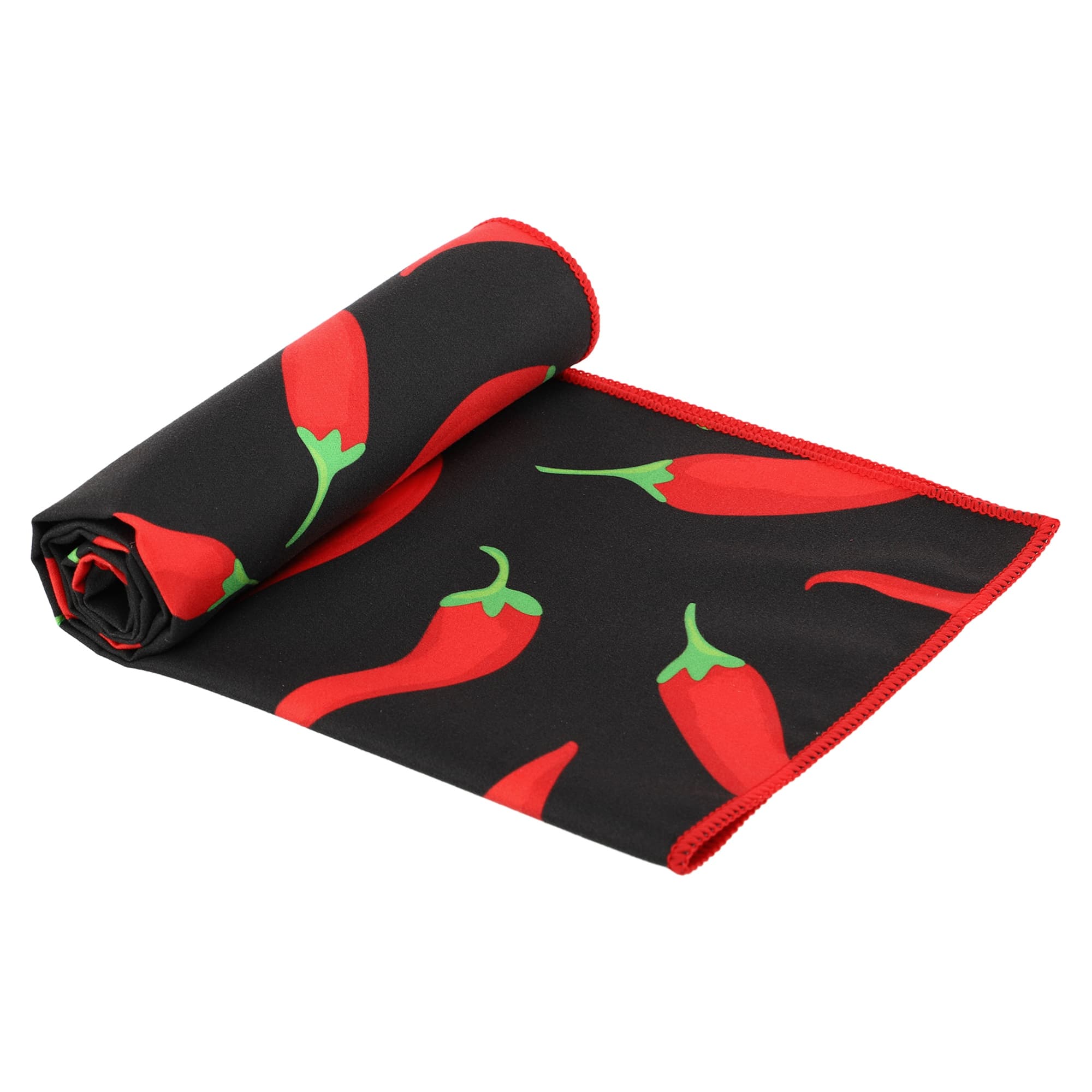 Рушник спортивний з мікрофібри MadWave SPICY M076304100W 80х40см чорний