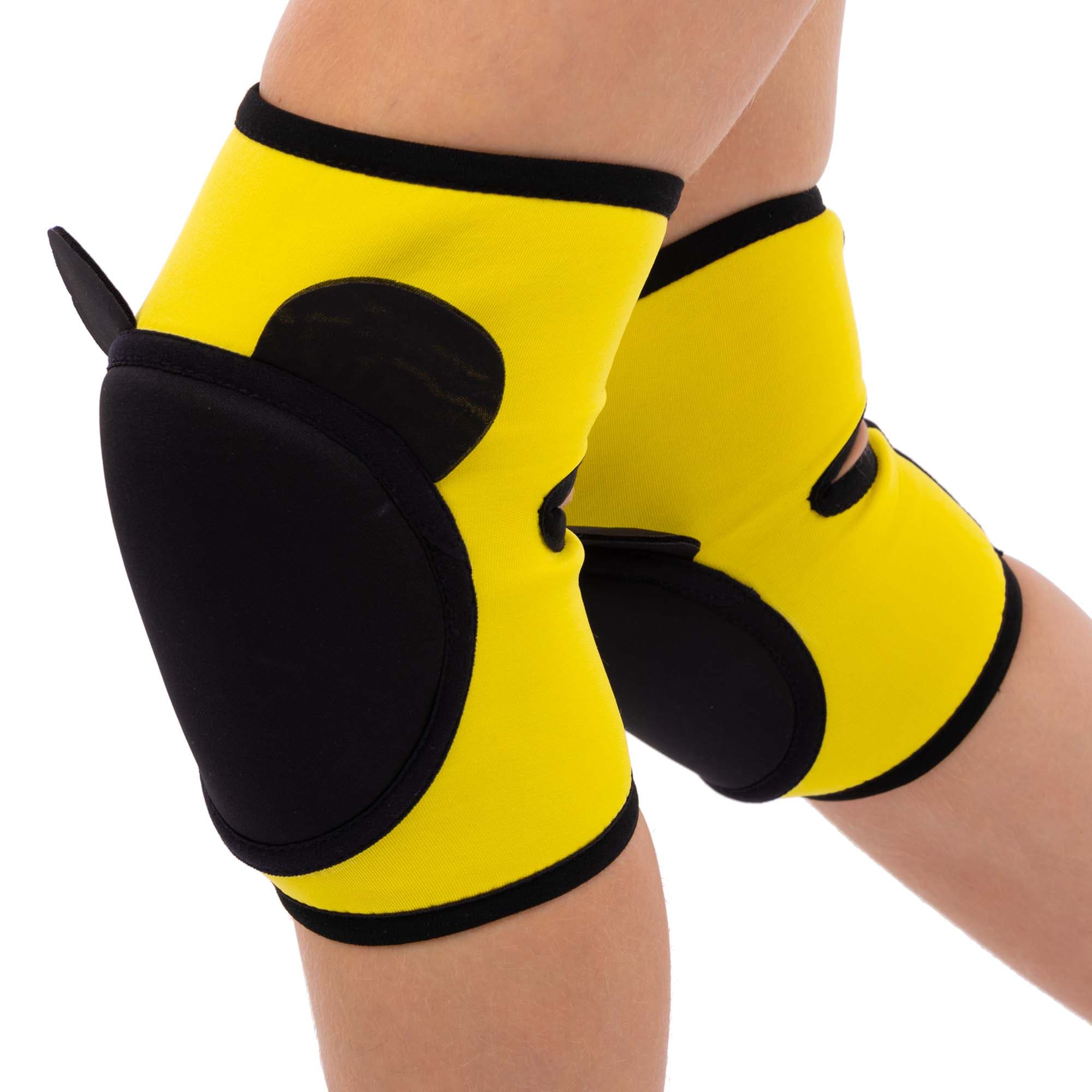 Наколінники спортивні дитячі для танців та гімнастики Міккі SP-Planeta GS-3997 S-L 2шт кольори в асортименті