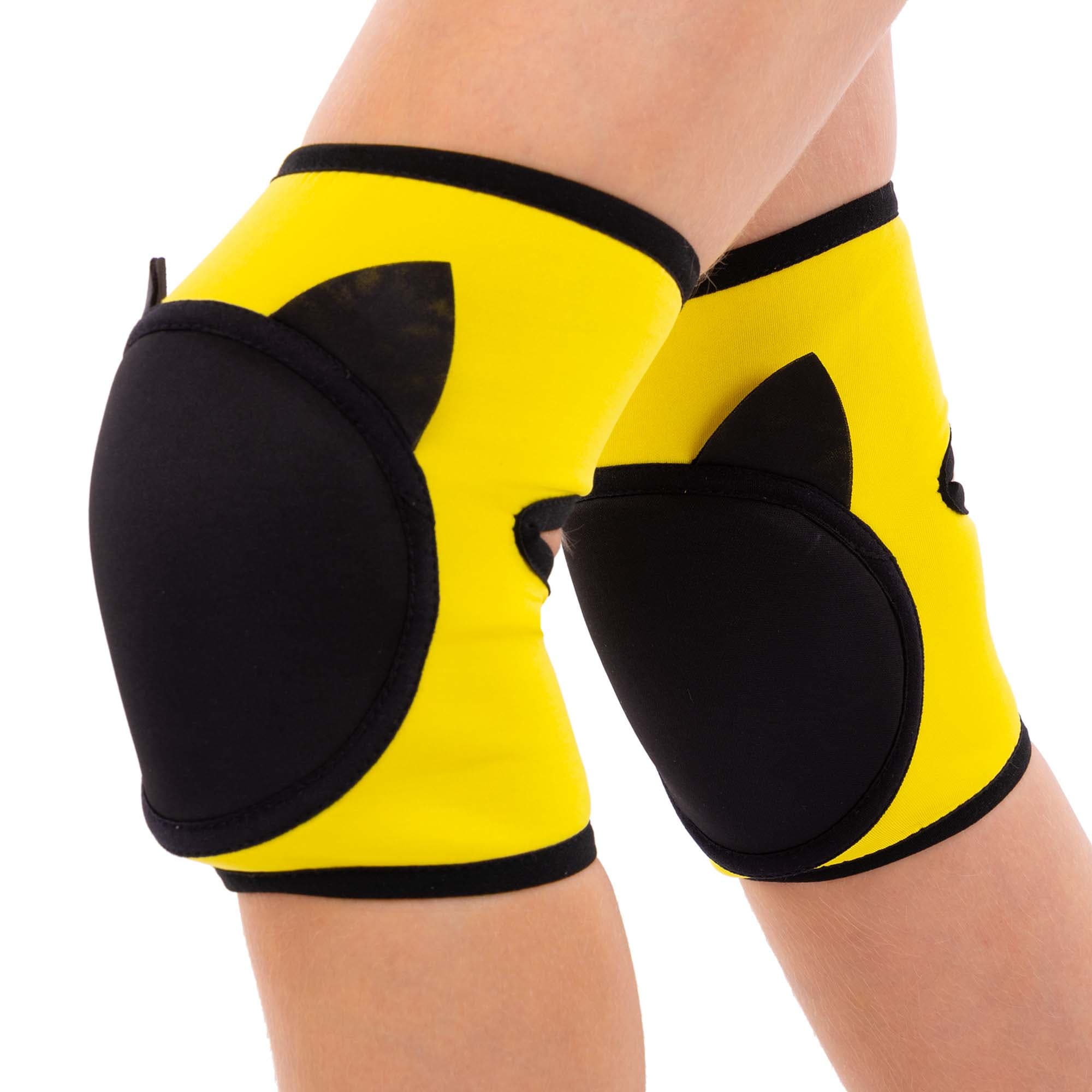 Наколінники спортивні дитячі для танців та гімнастики Кіт SP-Planeta GS-3998 S-L 2шт кольори в асортименті