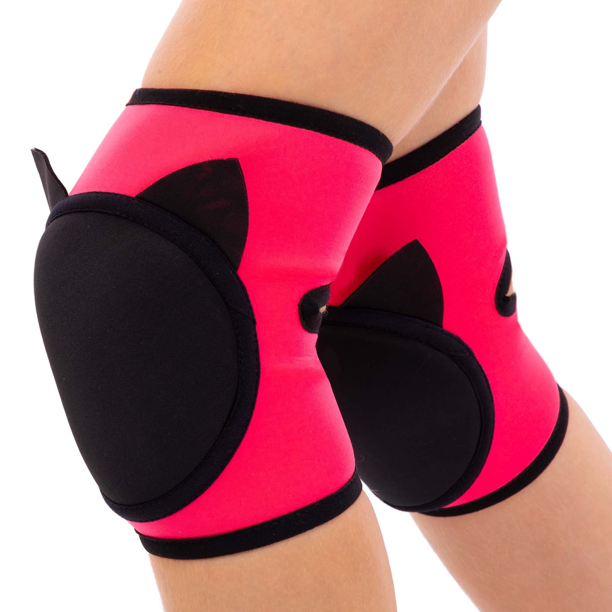 Наколінники спортивні дитячі для танців та гімнастики Кіт SP-Planeta GS-3998 S-L 2шт кольори в асортименті