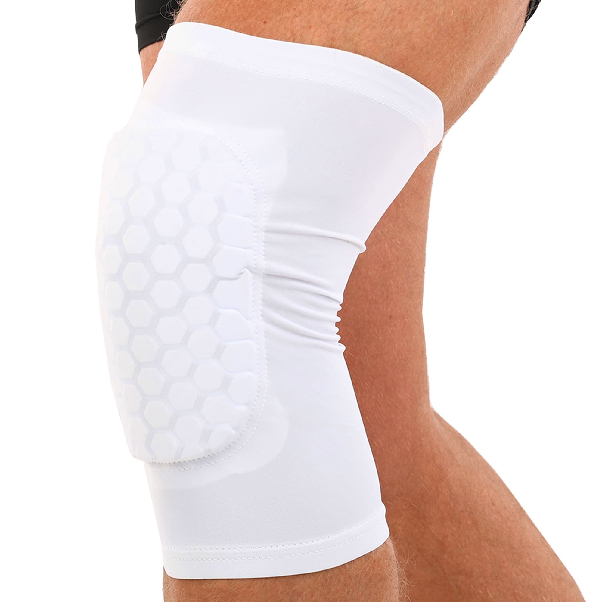 Наколінник баскетбольний короткий компресійний із захисними накладками SP-Sport BC-0528 S-L 1шт кольори в асортименті