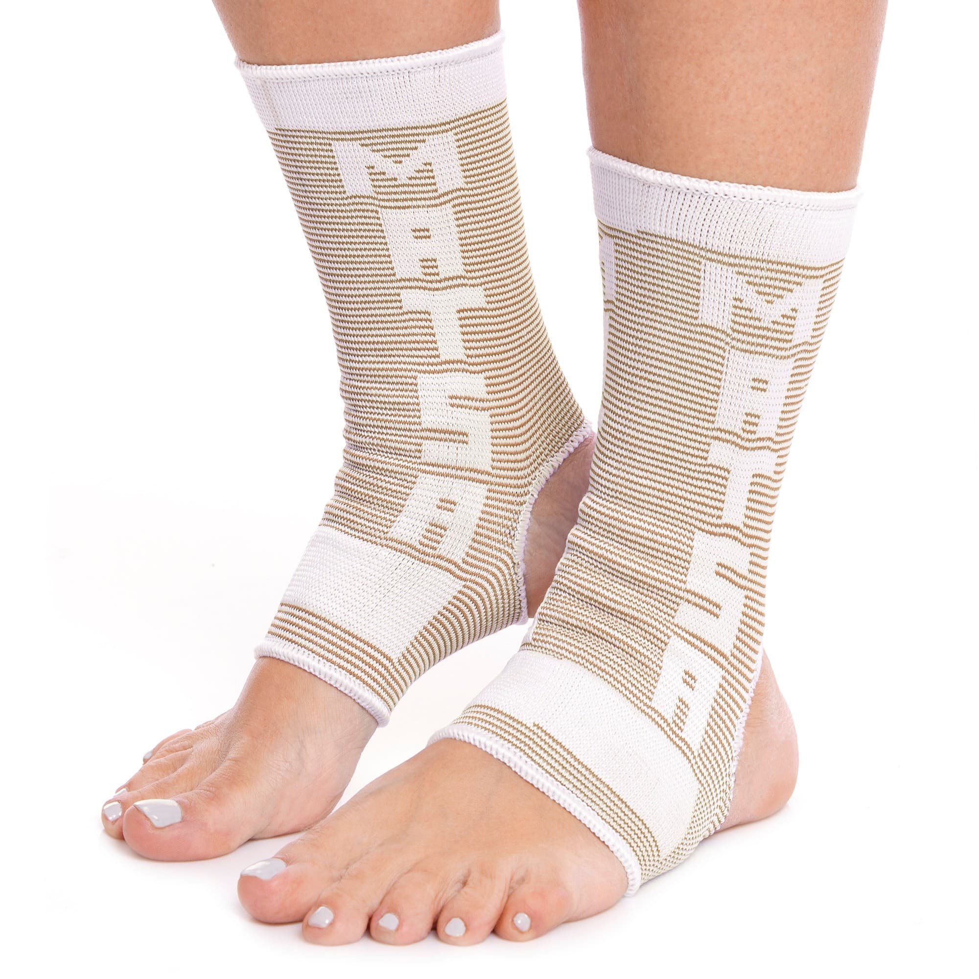 Бандаж на гомілковостоп еластичний MATSA MA-0027 розмір M-L 2шт кольори в асортименті