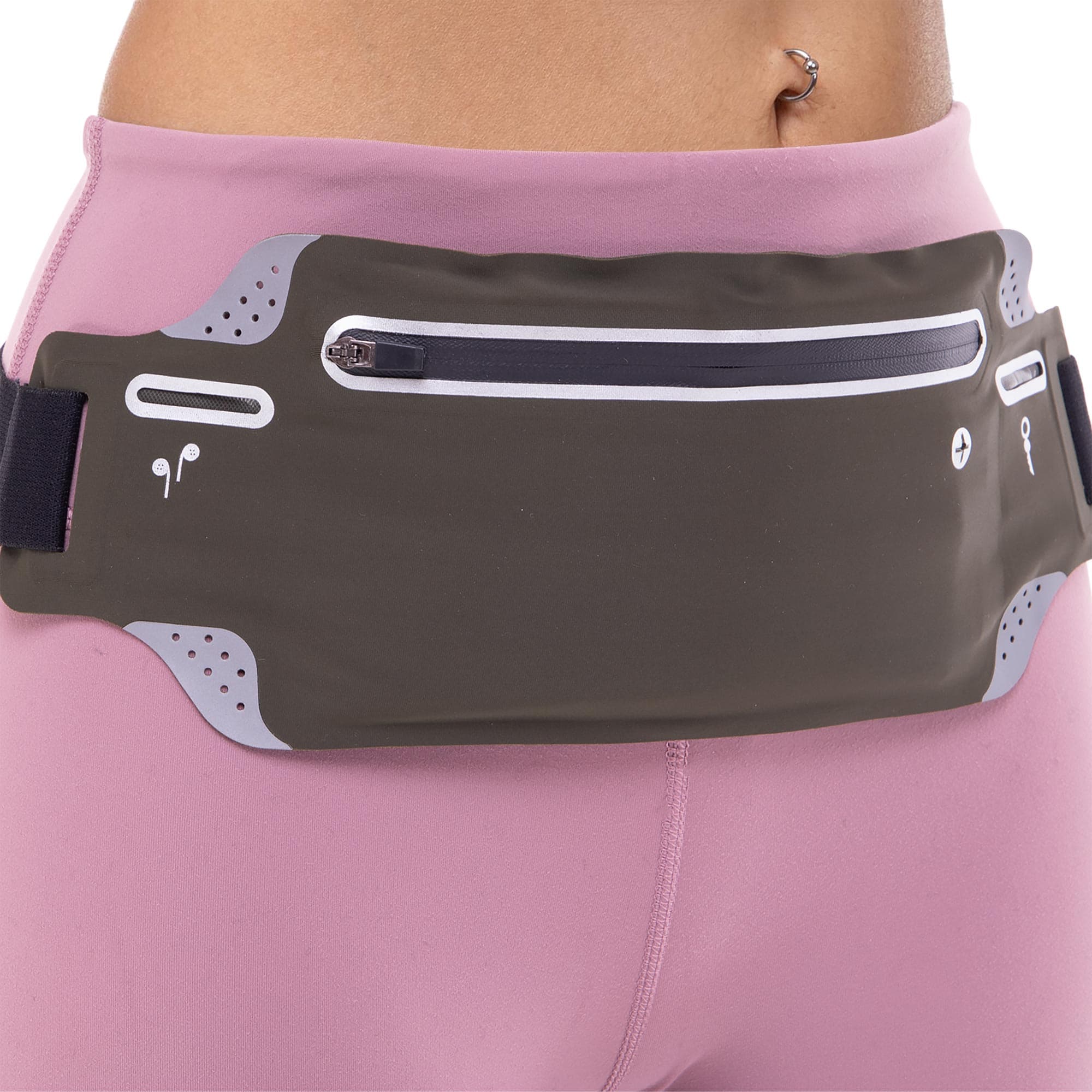 Сумка на пояс для бігу з одним відділенням на блискавці SP-Sport YB021 кольори в асортименті