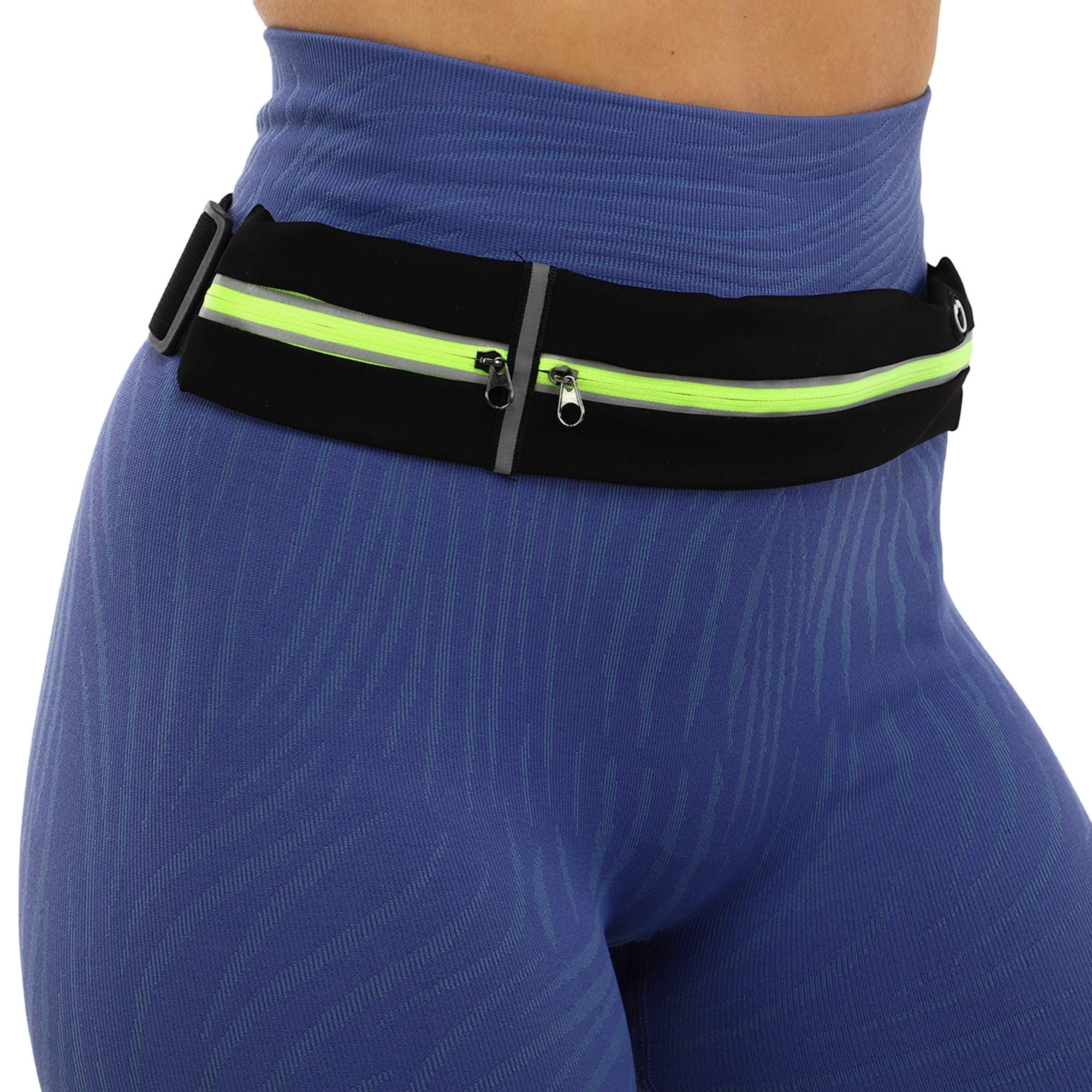 Сумка на пояс для бігу з двома відділеннями на блискавках SP-Sport GA-305 32,5х6,5см кольори в асортименті