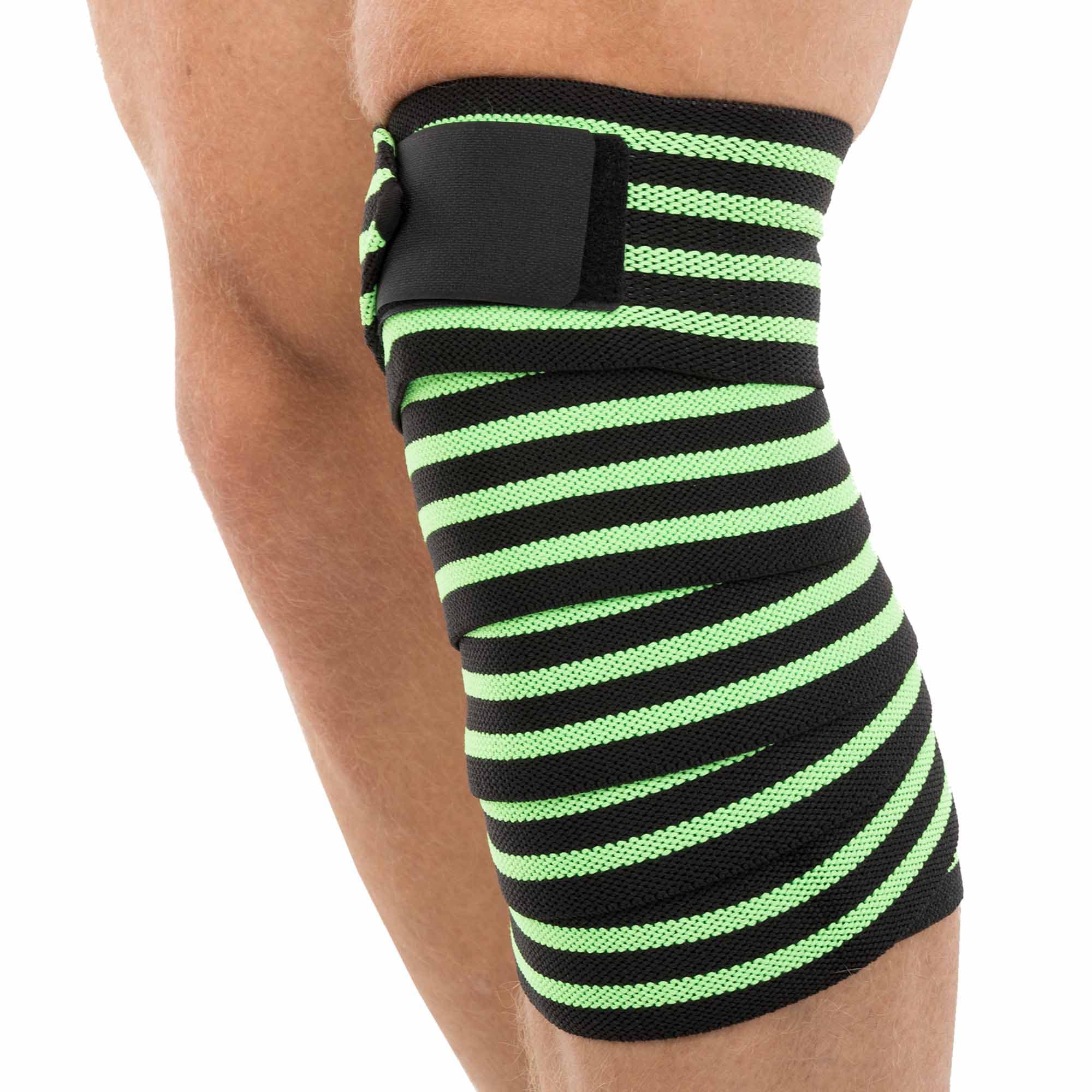 Колінні бинти для присідань MUTE 9098 1шт кольори в асортименті