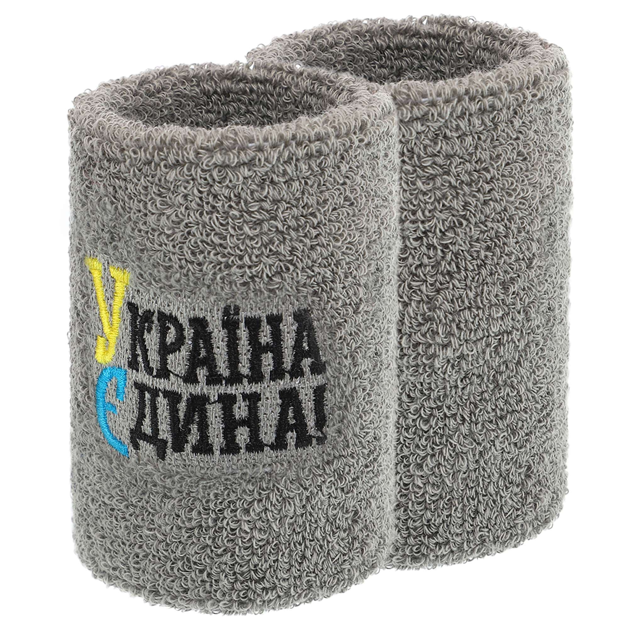 Напульсник спортивний махровий вбираючий вологу УКРАЇНА Єдина BC-9279 1шт кольори в асортименті