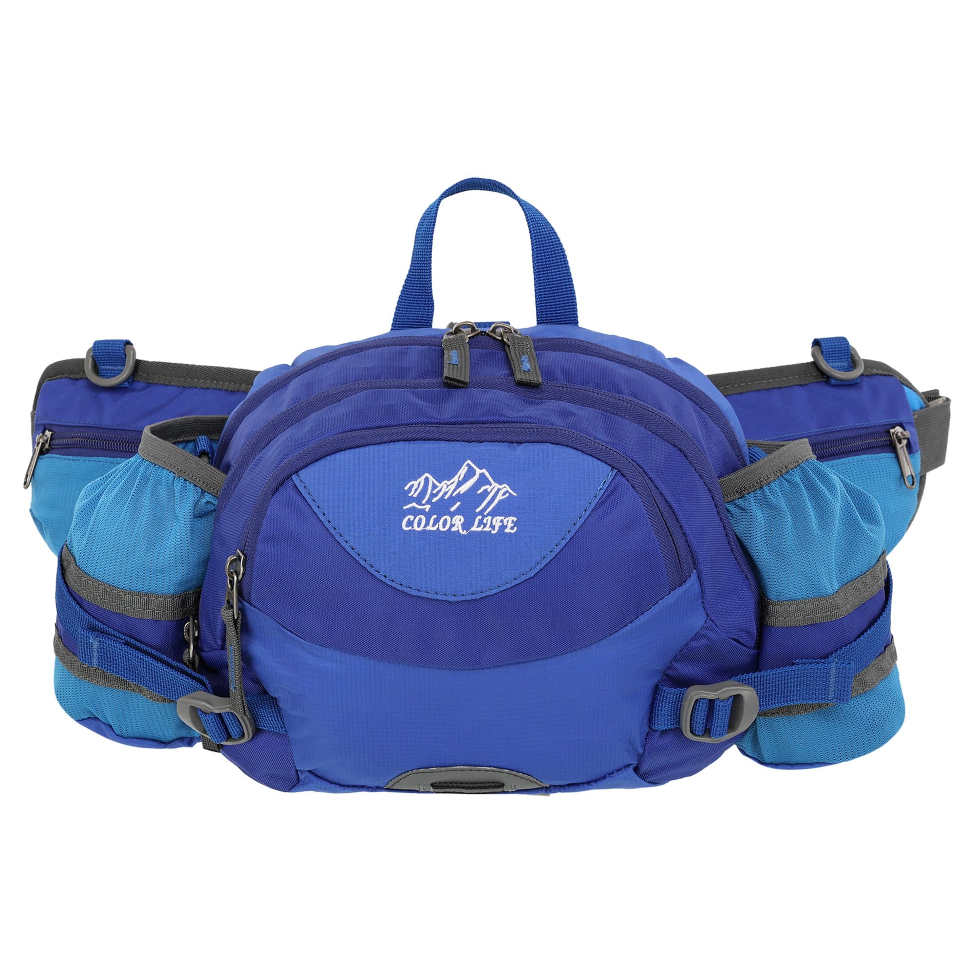 Сумка на пояс спортивна багатофункціональна 3в1 COLOR LIFE WAIST BAG TY-5335 кольори в асортименті