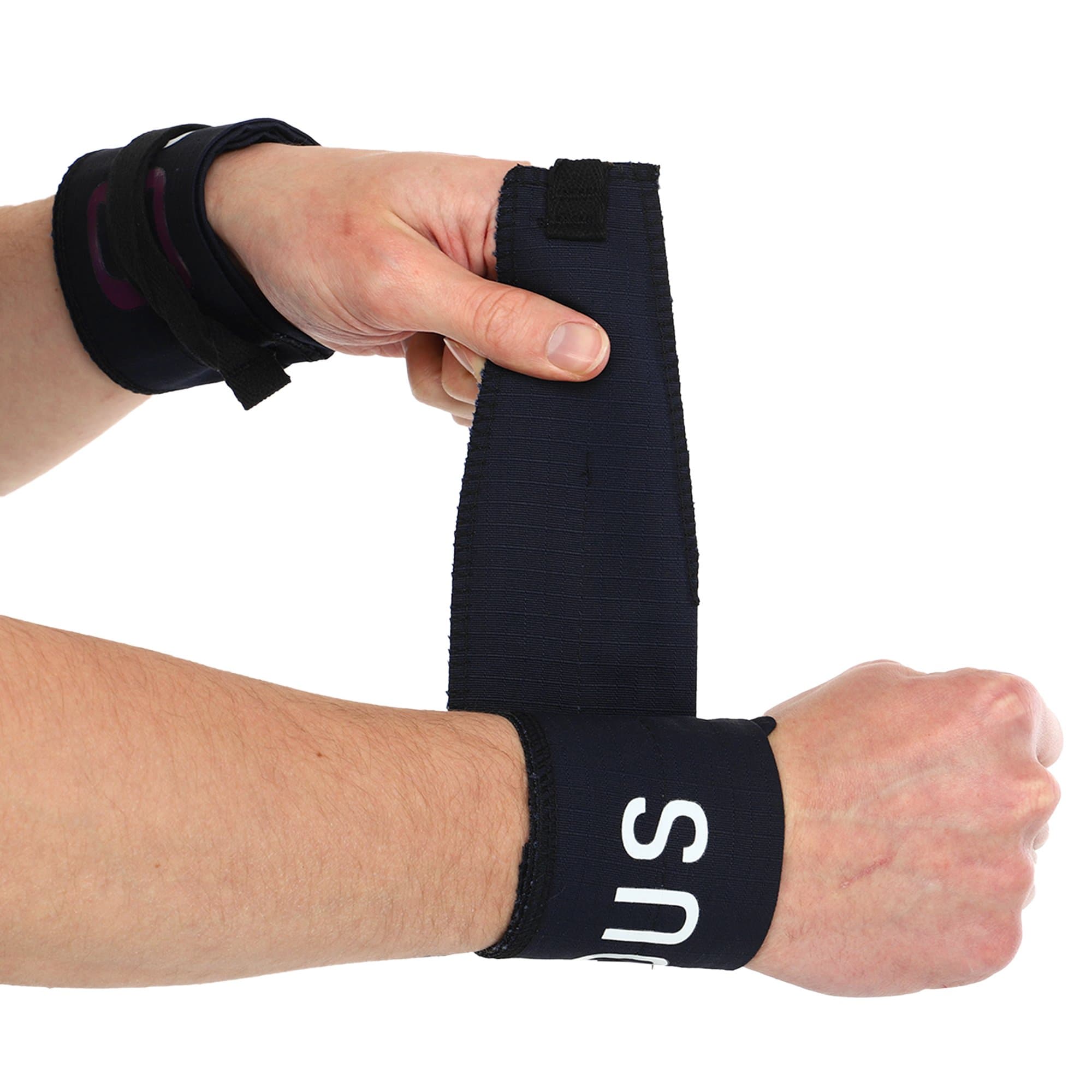 Бинти кистьові для жиму STRENGTH WRIST WRAPS EZOUS C-02 2штуки чорний