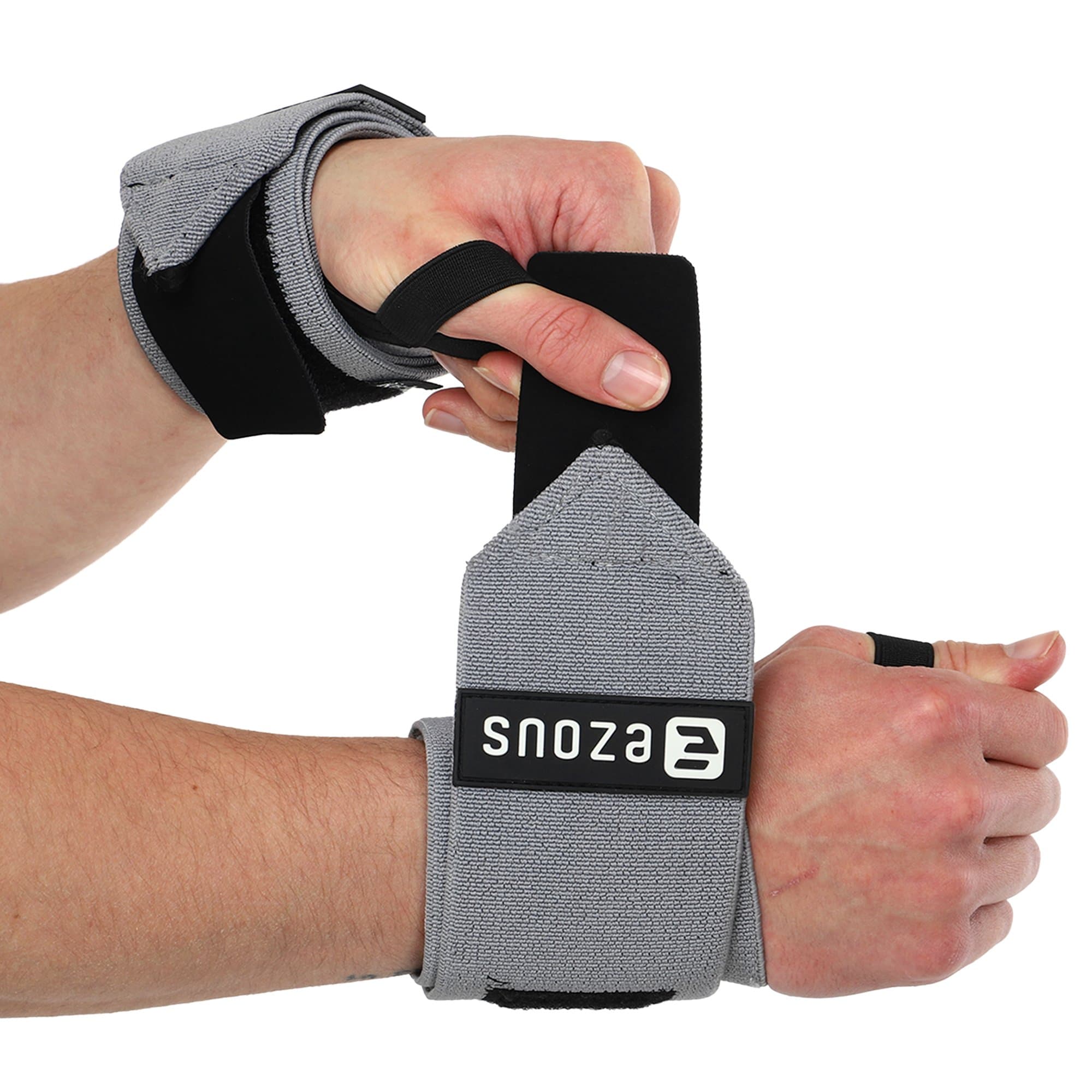 Бинти кистьові для жиму STRENGTH WRIST WRAPS (SOLID SUPPOR) EZOUS C-04 2штуки фіолетовий