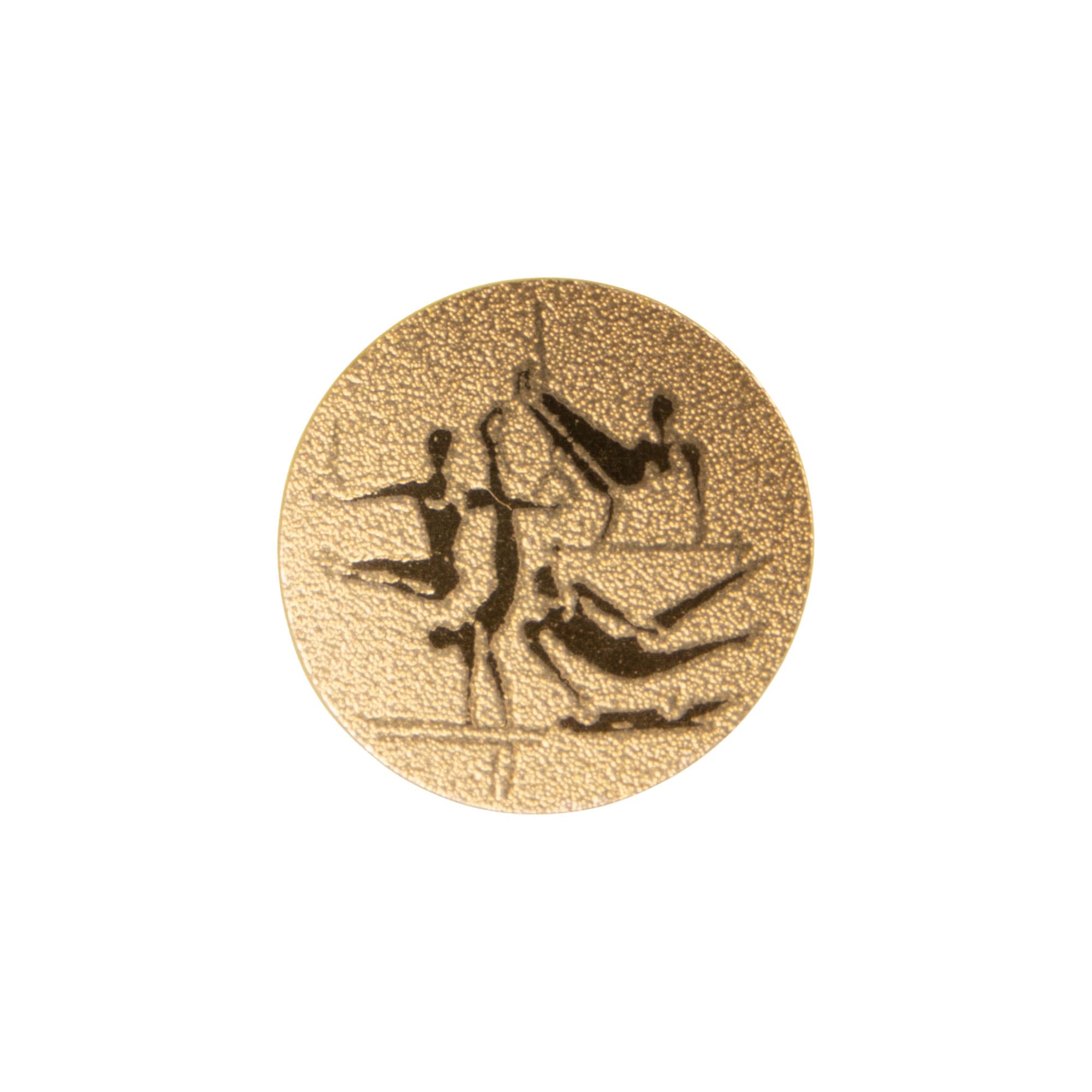 Жетон-наклейка на медаль або кубок ø25мм SP-Sport Спортивна гімнастика 25-0075