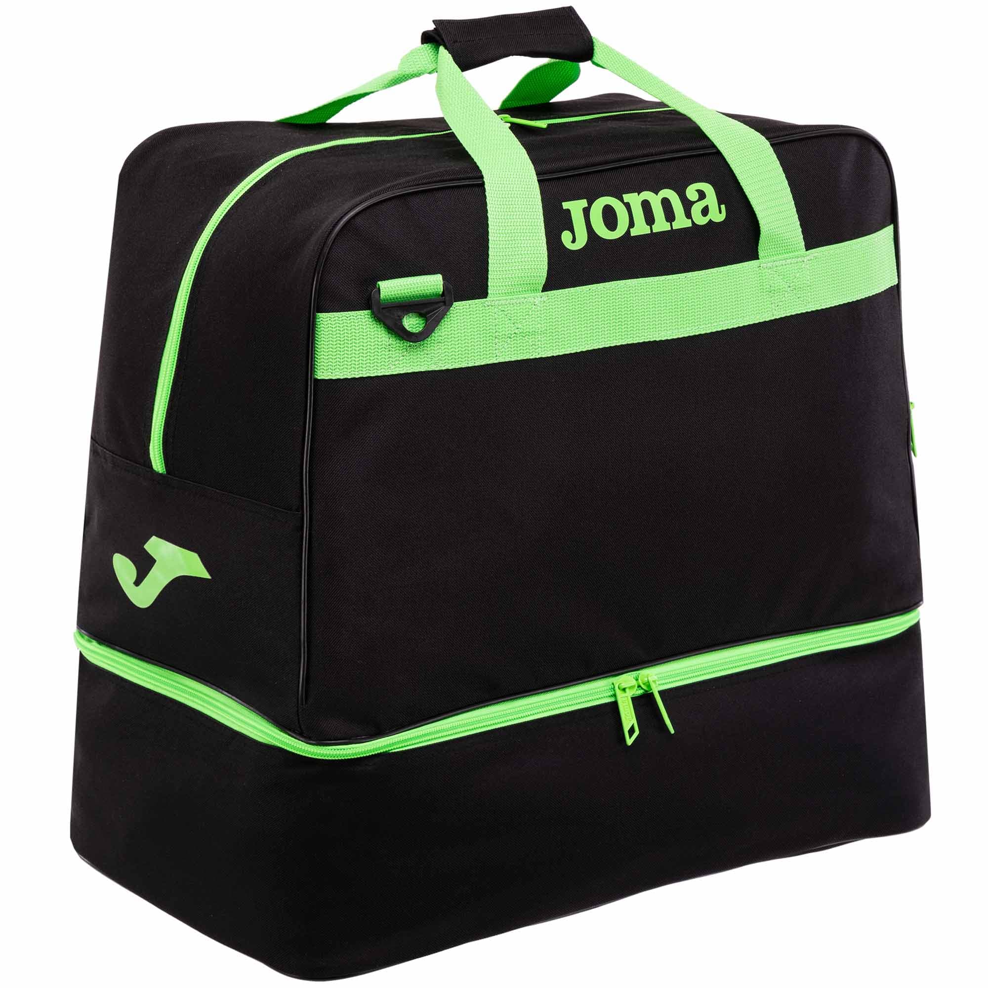 Сумка спортивна Joma TRAINING 400007-117 чорний-зелений